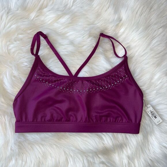 Victoria’s Secret VSX Sport Bra Wire free Unlined Shiny. Size Small. NWT - Picture 9 of 13
